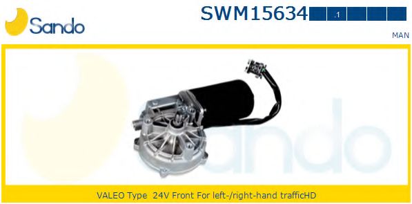 Двигатель стеклоочистителя SANDO SWM15634.1