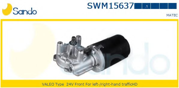 Двигатель стеклоочистителя SANDO SWM15637.1