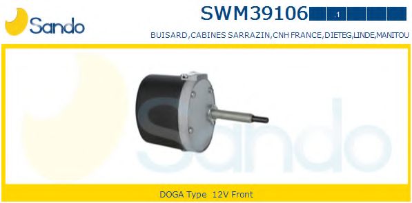 Двигатель стеклоочистителя SANDO SWM39106.1