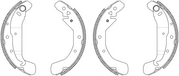 Комплект тормозных колодок HELLA PAGID 8DB 355 003-481