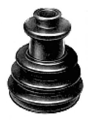 Комплект пылника, приводной вал Metalcaucho 01221E