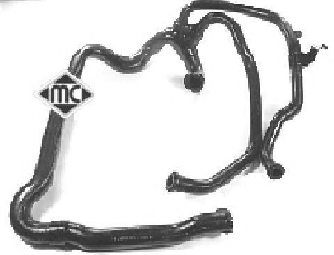 Шланг радиатора Metalcaucho 08322