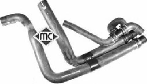 Шланг радиатора Metalcaucho 09024