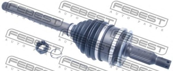 Шарнир, приводной вал FEBEST 0414-KB4A47L
