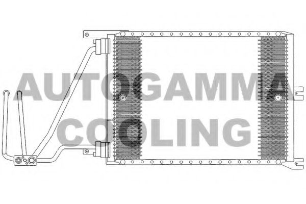 Конденсатор, кондиционер AUTOGAMMA 102746