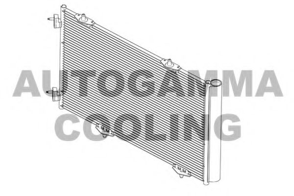 Конденсатор, кондиционер AUTOGAMMA 107288