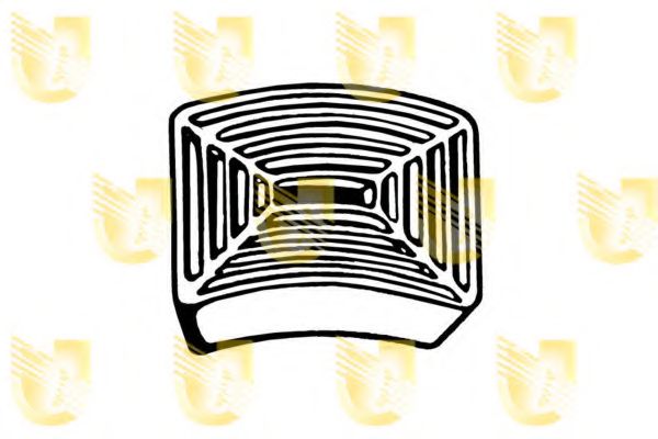 Педальные накладка, педаль тормоз UNIGOM 155016