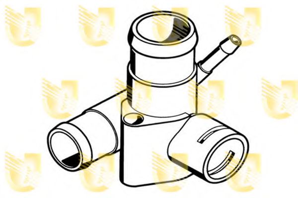 Фланец охлаждающей жидкости UNIGOM 341818