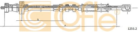 Тросик газа COFLE 12532