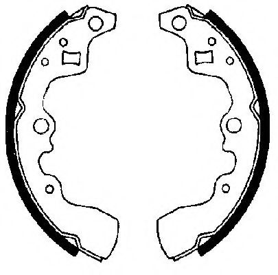 Комплект тормозных колодок FERODO FSB4114
