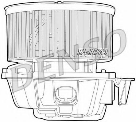 Вентилятор салона DENSO DEA46001