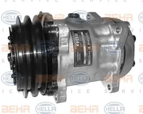 Компрессор, кондиционер; Компрессор, кондиционер BEHR HELLA SERVICE 8FK 351 126-041