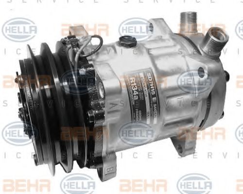 Компрессор, кондиционер BEHR HELLA SERVICE 8FK 351 126-221