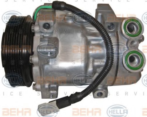 Компрессор, кондиционер BEHR HELLA SERVICE 8FK 351 127-871