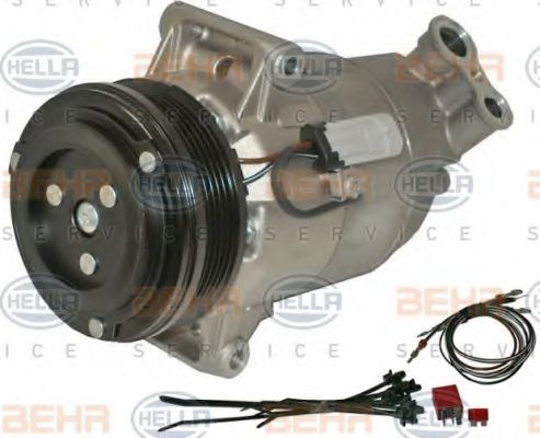 Компрессор, кондиционер BEHR HELLA SERVICE 8FK 351 135-301