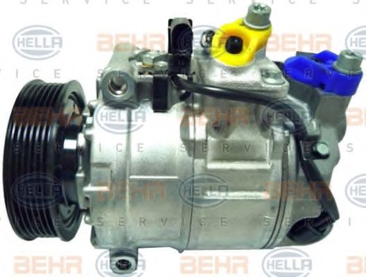 Компрессор, кондиционер BEHR HELLA SERVICE 8FK 351 322-311