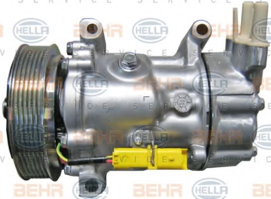 Компрессор, кондиционер BEHR HELLA SERVICE 8FK 351 322-401