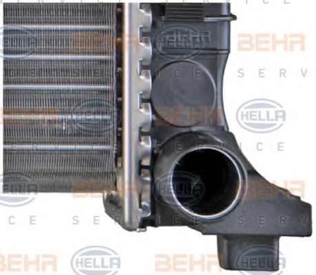 Радиатор, охлаждение двигателя BEHR HELLA SERVICE 8MK376721351