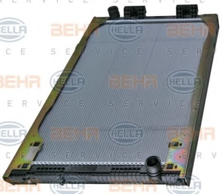 Радиатор, охлаждение двигателя NRF 23397