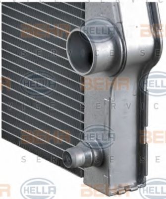Радиатор, охлаждение двигателя BEHR HELLA SERVICE 8MK376755381