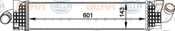 Интеркулер BEHR HELLA SERVICE 8ML 376 765-034