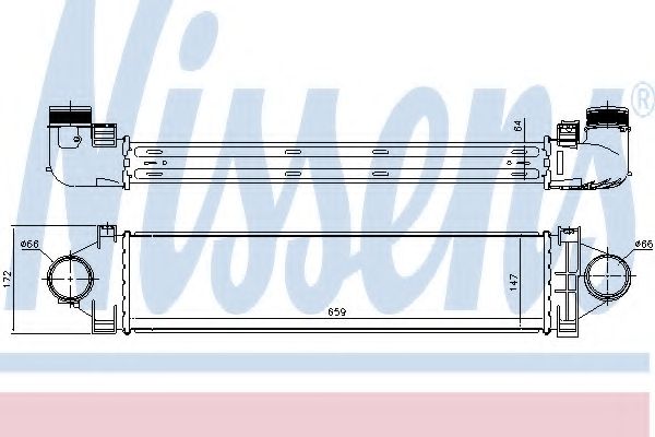 Интеркулер NISSENS 96383