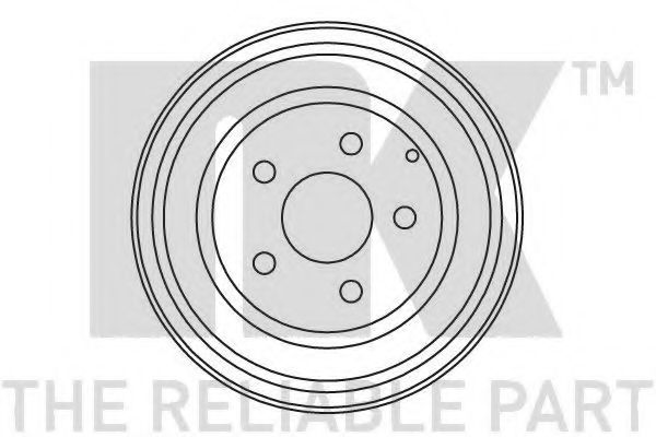 Тормозной барабан NK 264704