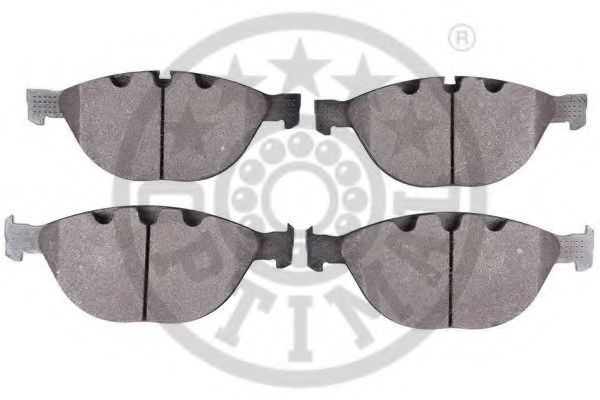 Комплект тормозных колодок, дисковый тормоз OPTIMAL 12596