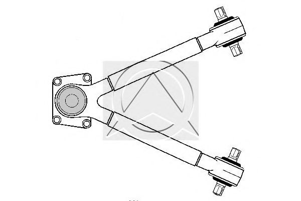 Рычаг независимой подвески колеса, подвеска колеса SIDEM 14042