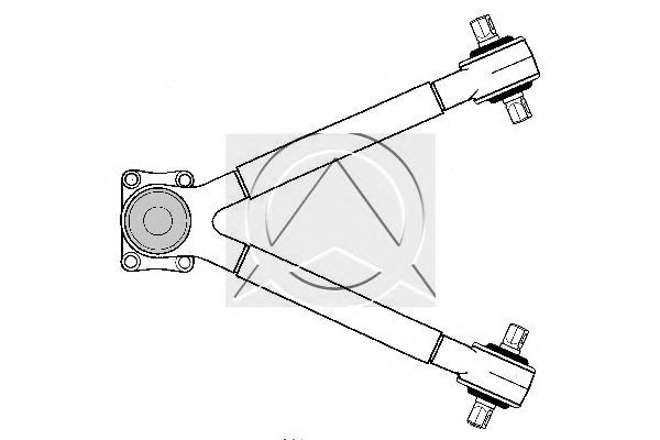 Рычаг независимой подвески колеса, подвеска колеса SIDEM 20041