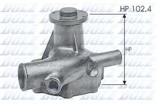 Водяной насос DOLZ N122