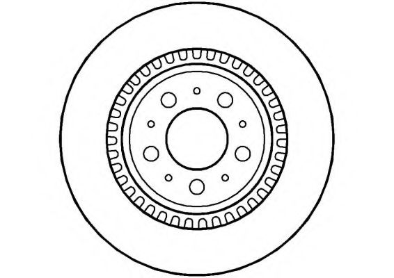 Тормозной диск NATIONAL NBD1238