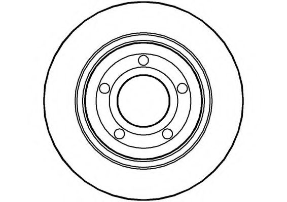Тормозной диск NATIONAL NBD1328