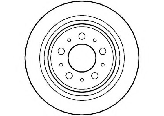 Тормозной диск NATIONAL NBD912