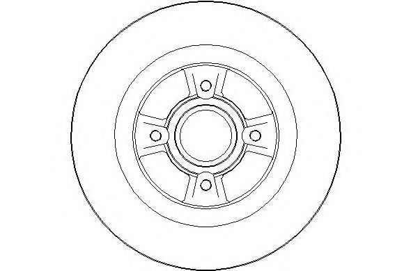 Тормозной диск NATIONAL NBD1500