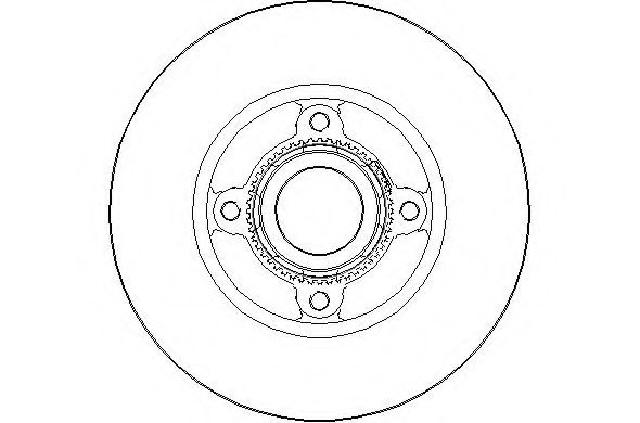 Тормозной диск NATIONAL NBD1515