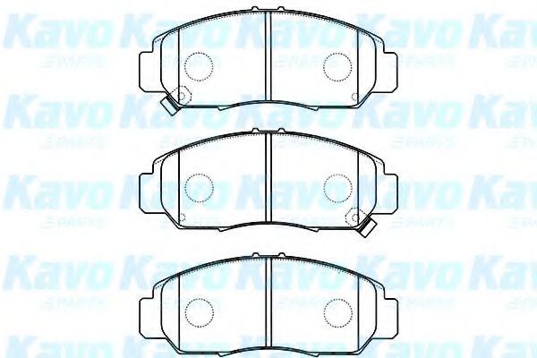 Комплект тормозных колодок, дисковый тормоз KAVO PARTS BP-2047