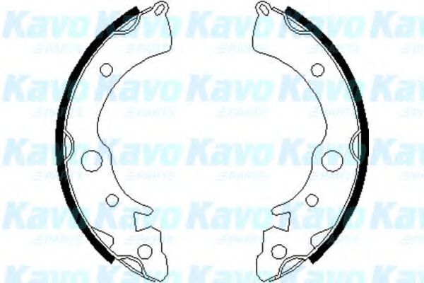 Комплект тормозных колодок KAVO PARTS BS-2901