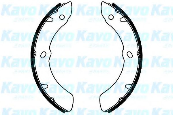 Комплект тормозных колодок KAVO PARTS BS3913