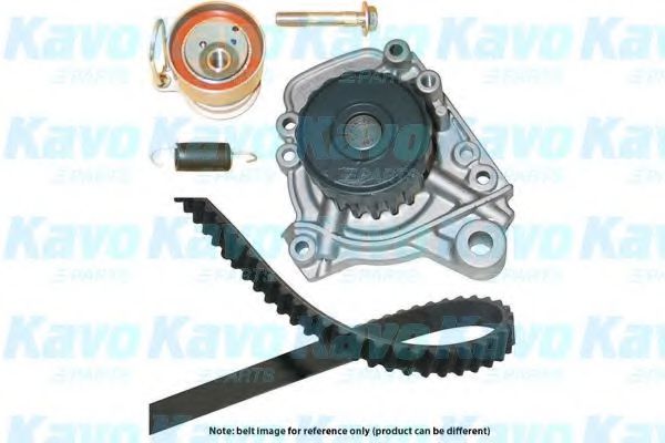 Водяной насос + комплект зубчатого ремня KAVO PARTS DKW-2006