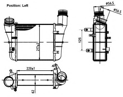 Интеркулер NRF 30251