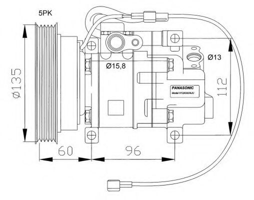 Компрессор, кондиционер NRF 32096G