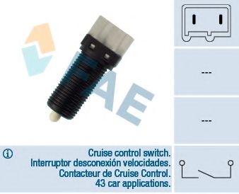 Выключатель фонаря сигнала торможения FAE 24480