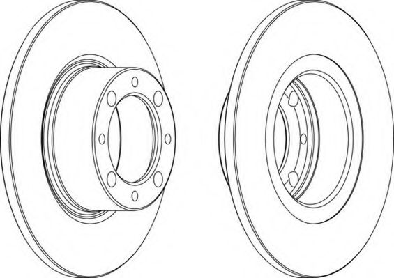 Тормозной диск ROADHOUSE 6065