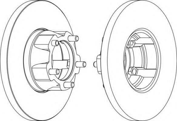 Тормозной диск NECTO WN370