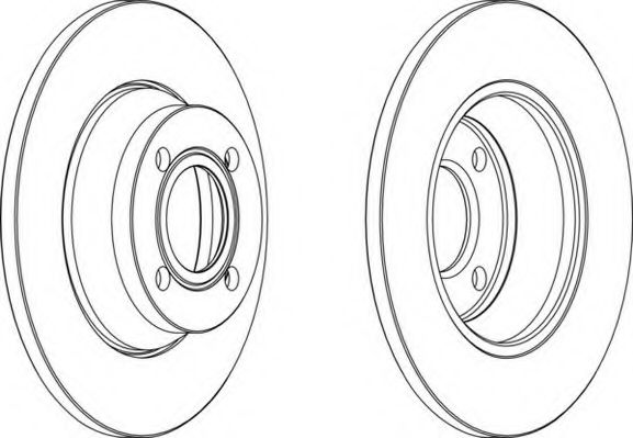 Тормозной диск NECTO WN620