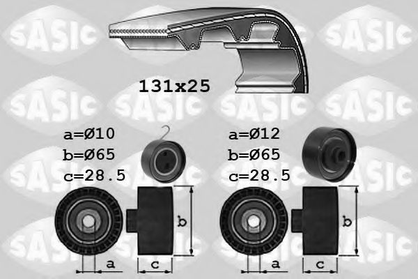 Комплект ремня ГРМ SASIC 1756062