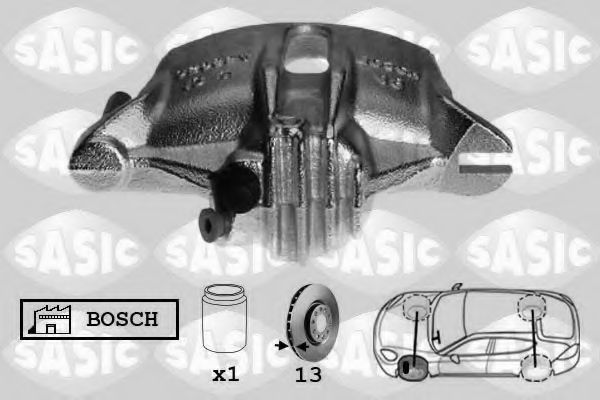 Тормозной суппорт SASIC SCA0096