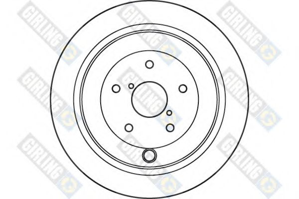 Тормозной диск fri.tech. DF1330