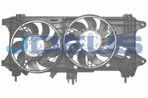 Вентилятор, охлаждение двигателя JDEUS EV872810